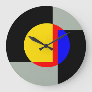 Full moon large clock