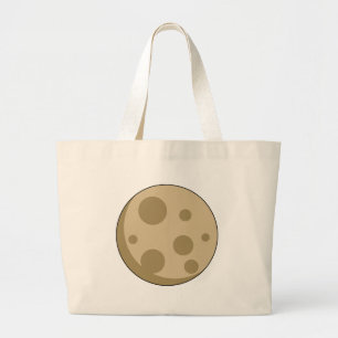 Full Moon Large Tote Bag