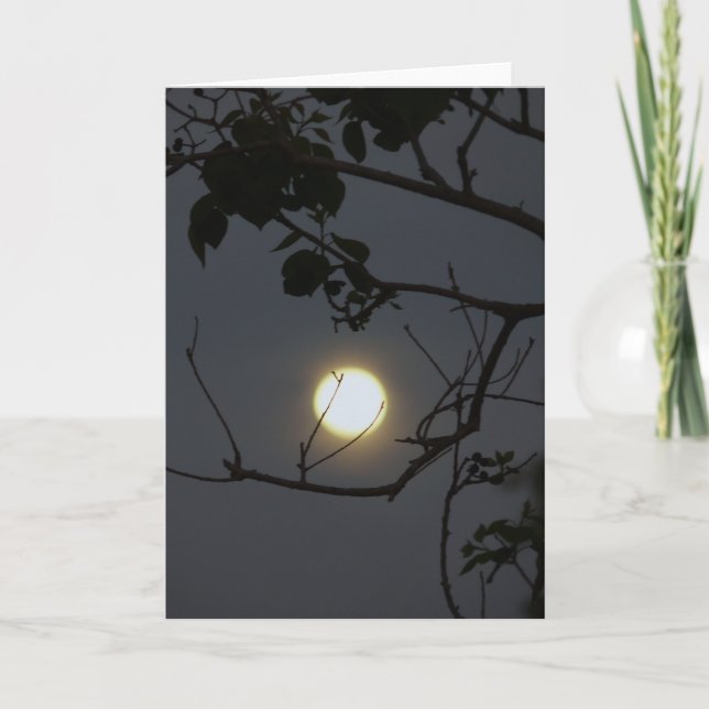 Full Moon Love Card (Front)