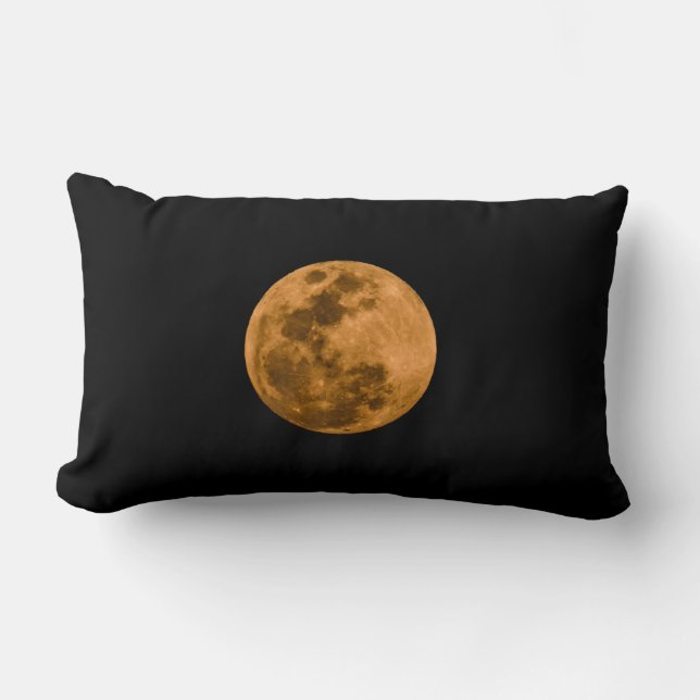 Full moon lumbar pillow (Front)