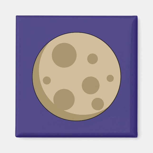 Full Moon Magnet (Front)