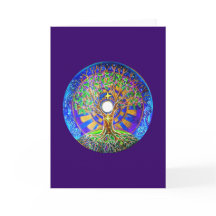Full Moon Mandala Greeting Card