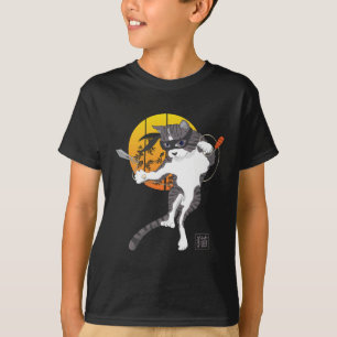 Full moon mission: Cat Ninja T-Shirt