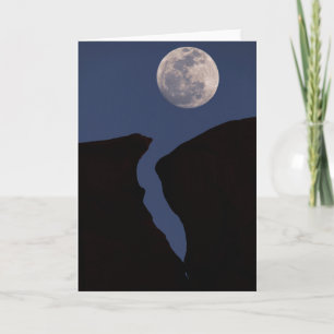 Full Moon Monument Valley, Arizona Card