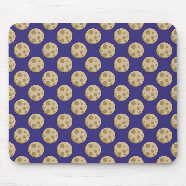 Full Moon Mouse Pad (Front)