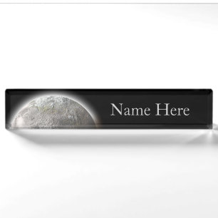 Full Moon Nameplate