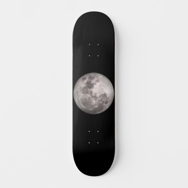 Full moon NASA image  Skateboard (Front)