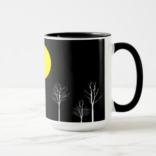 Full Moon Night Mugs
