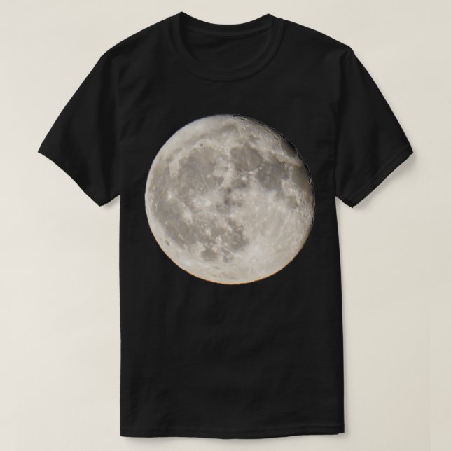 Full moon night sky the moon  T-Shirt (Design Front)