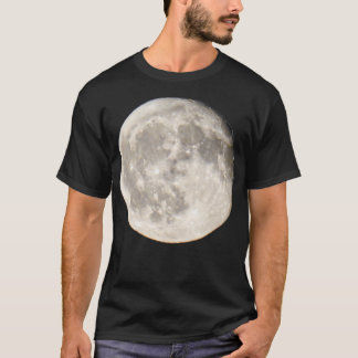 Full moon night sky the moon  T-Shirt