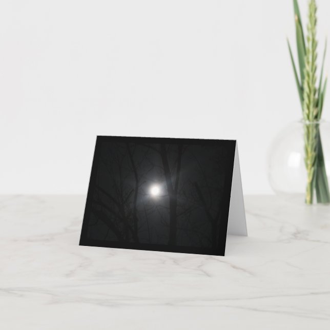 Full Moon Note Card (Front)