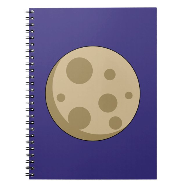 Full Moon Notebook (Front)