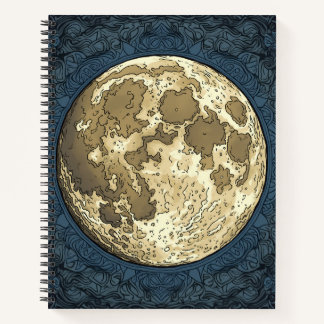 Full moon  notebook