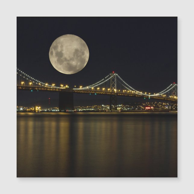 Full Moon Over the Bay Bridge (Front)