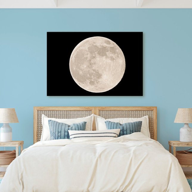 Full Moon over the Florida Keys Canvas Print (Creator Uploaded)