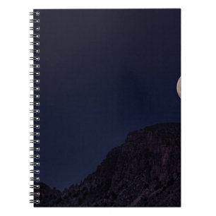 FULL MOON OVER THE MOUNTAIN NOTEBOOK