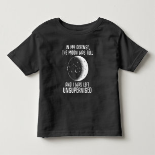 Full Moon Pagan Witch Wiccan Quote Toddler T-shirt