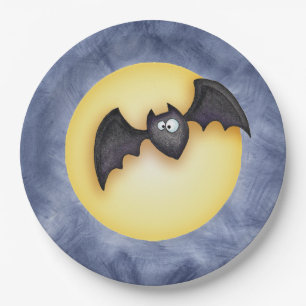 Full Moon Paper Plate