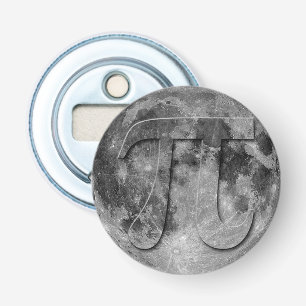 Full Moon Pi Day Fun Bottle Opener