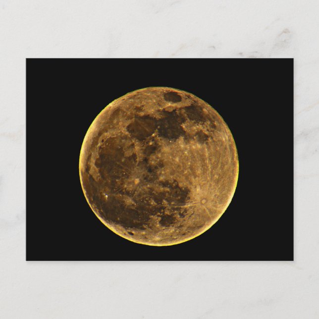 Full Moon Post Card (Front)