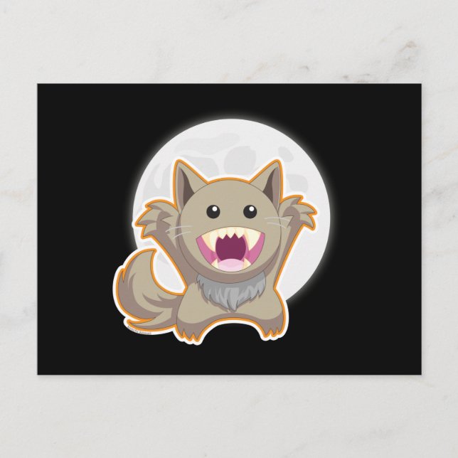 Full Moon Postcard (Front)