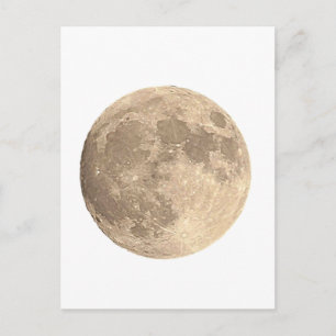 Full Moon Postcard