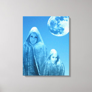 Full Moon Rising Canvas Print