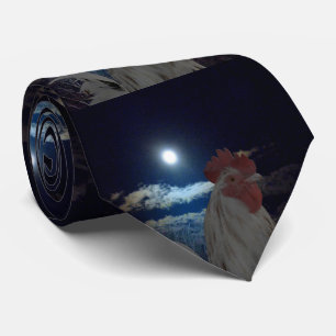 Full Moon Rooster, Neck Tie