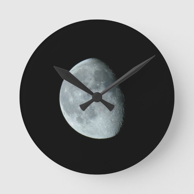 Full Moon Round Clock (Front)