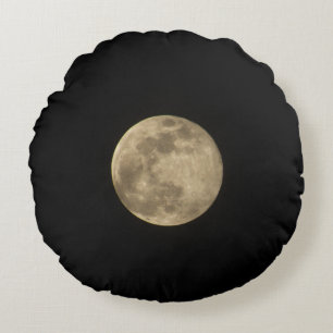 Full Moon Round Pillow