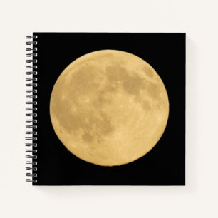 Full Moon Seattle, Washington Notebook