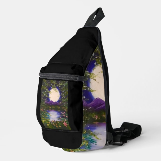 Full Moon Sling Bag (Right Corner)