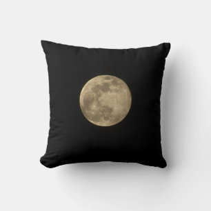 Full Moon Throw Pillow