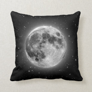 Full Moon Throw Pillow