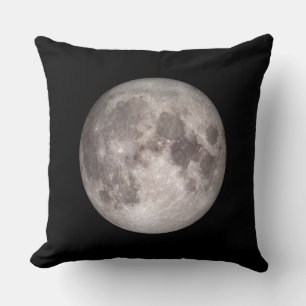 Full Moon Throw Pillow