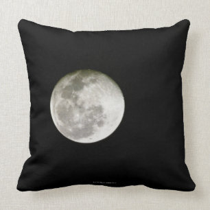 Full Moon Throw Pillow