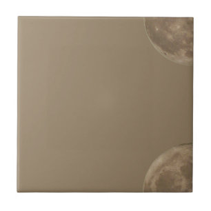 Full Moon Tiles Cool Moon Ceramic Tiles Moon Decor