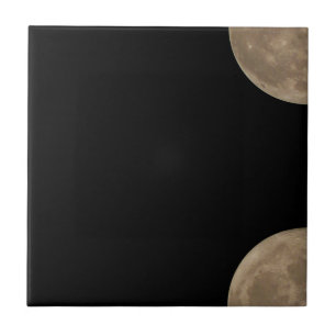 Full Moon Tiles Cool Moon Ceramic Tiles Moon Decor