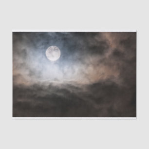 Full moon tissue paper