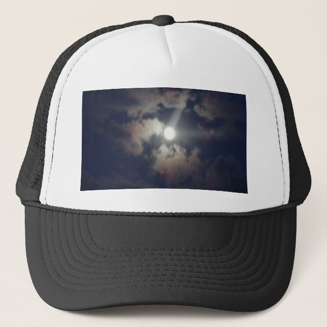 Full Moon Trucker Hat (Front)