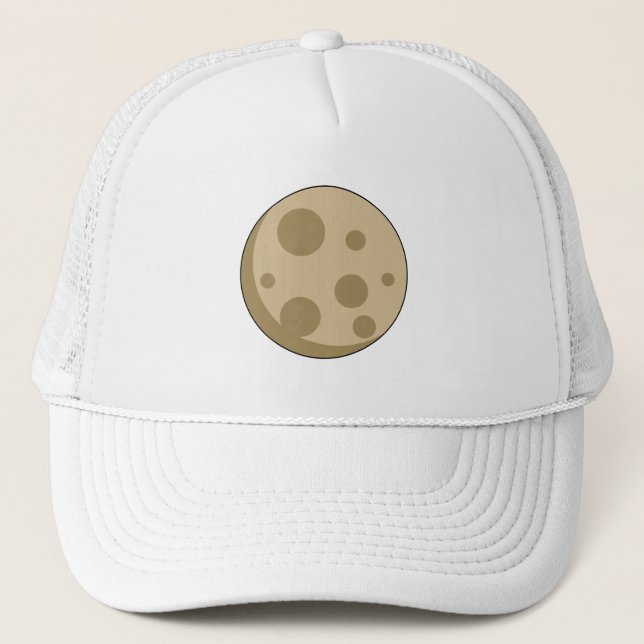 Full Moon Trucker Hat (Front)