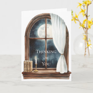 Full Moon Window Card