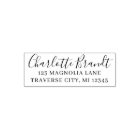 Full Name Fancy Return Address Self-inking Stamp