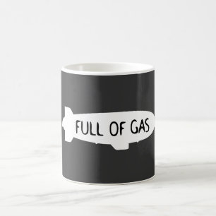 Full Of Gas - Blimp Coffee Mug