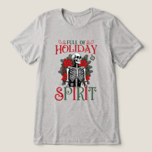 Full of holyday spirit Tri-Blend shirt