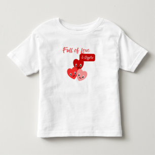 Full of Love & Giggles Valentine Toddler T-shirt