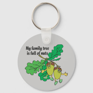Full of Nuts Keychain