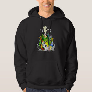 Full Of Parrots I'm Ok Funny Parrots Lovers Hoodie