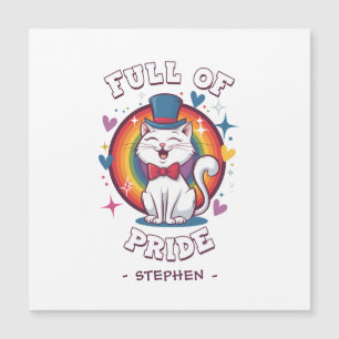 Full of Pride LGBTQ Cat Pride