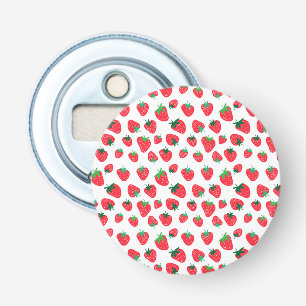 Full of Strawberries Bottle Opener